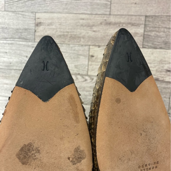 ☀️Cole Haan genuine python pointed toe pumps - Picture 3 of 9